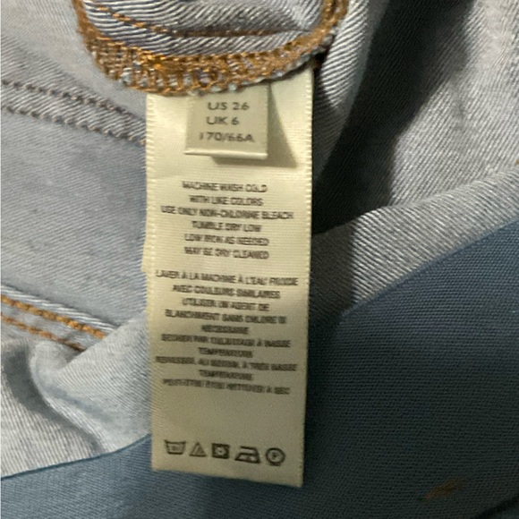 Free People We the Free Penny Pull On Stretch Flare Leg Denim Jeans  26 - Picture 5 of 13